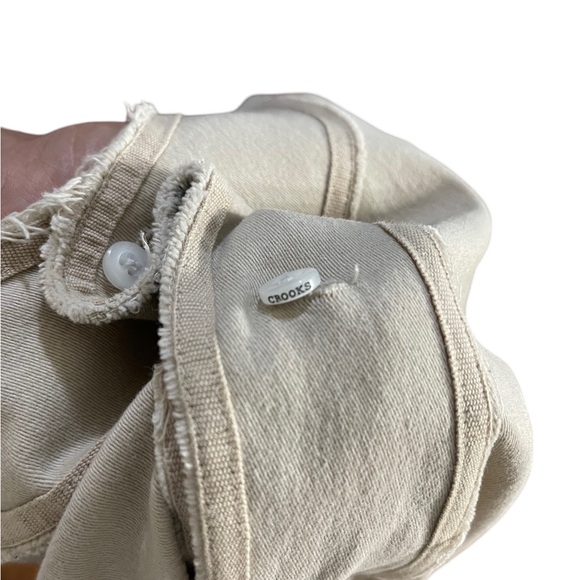 CLOSING SALE - NWOT - Crooks & Castles Fringed Baseball Jersey - Picture 7 of 10